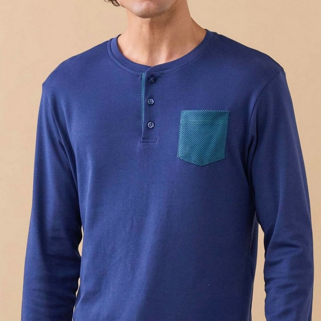 Noidinotte Pigiama Uomo Caldo Cotone - FC003313