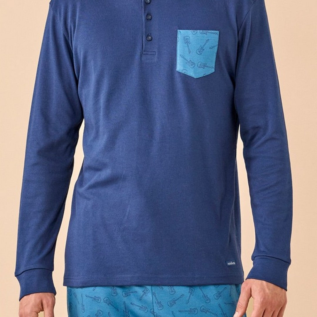 Noidinotte Pigiama Uomo Caldo Cotone - FC003319
