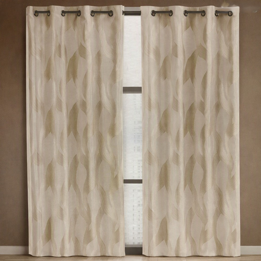 Linea Oro Pannello Tenda Devoreh con Borchie Ciky ZG0933