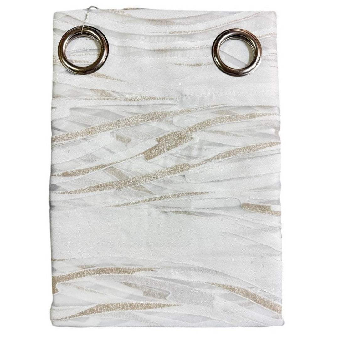 Linea Oro Pannello Tenda Devorè con Borchie Carys ZG0934