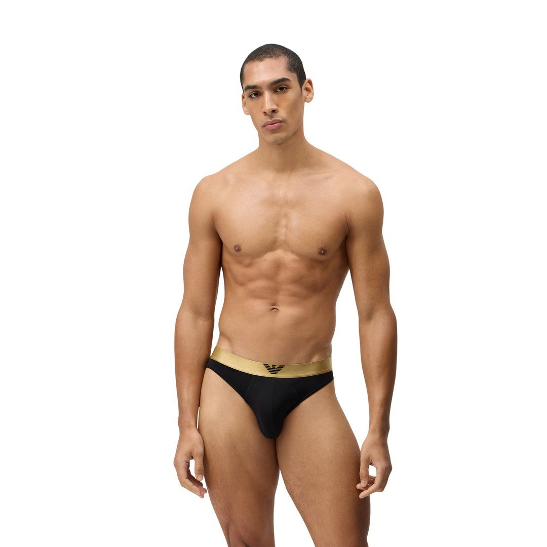 Emporio Armani Slip Uomo Cotone Elastico - EM000239 AF25025 UC001