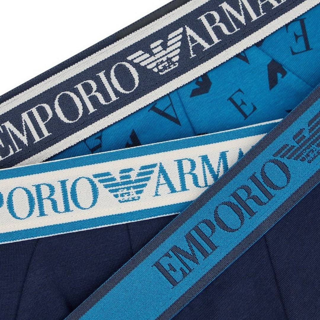 Emporio Armani Uomo 3 Pack Slip Core Logoband - EM000258 AF25019 MB676