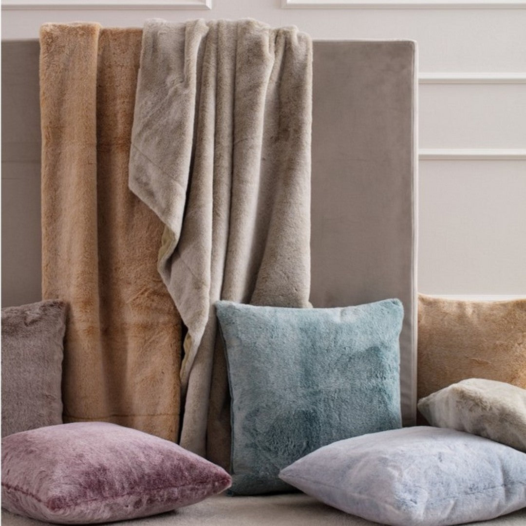 Riviera Racuna Plaid Ecopelliccia Marrone Moka Cm 130X170 DD0678