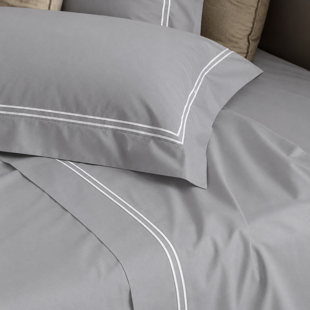 Riviera Clarissa Completo Letto Percalle Costruito Matrimoniale
