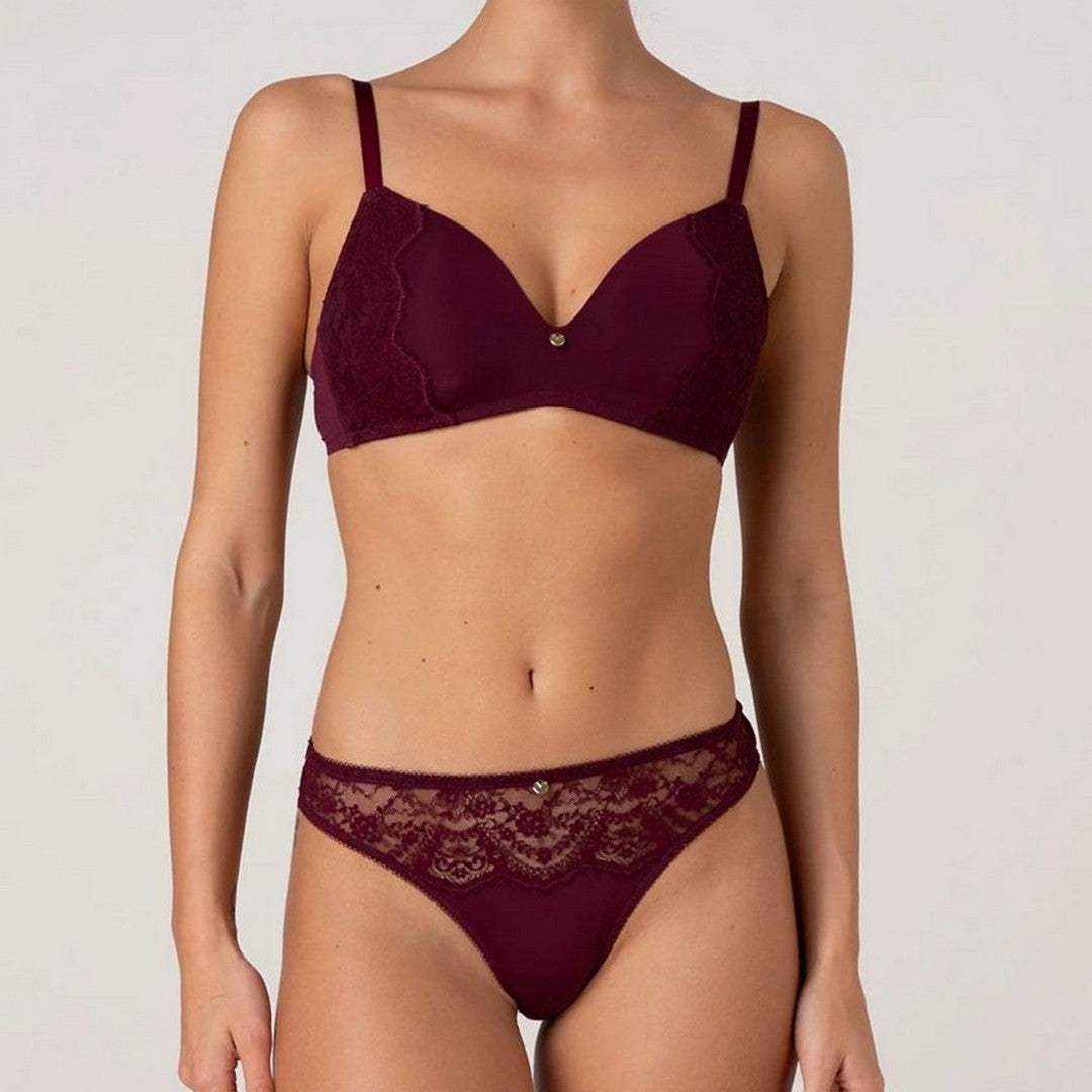Lovable Donna Reggiseno Senza Ferretto Imbottito Beauty Lace in PIzzo - 9L0F51