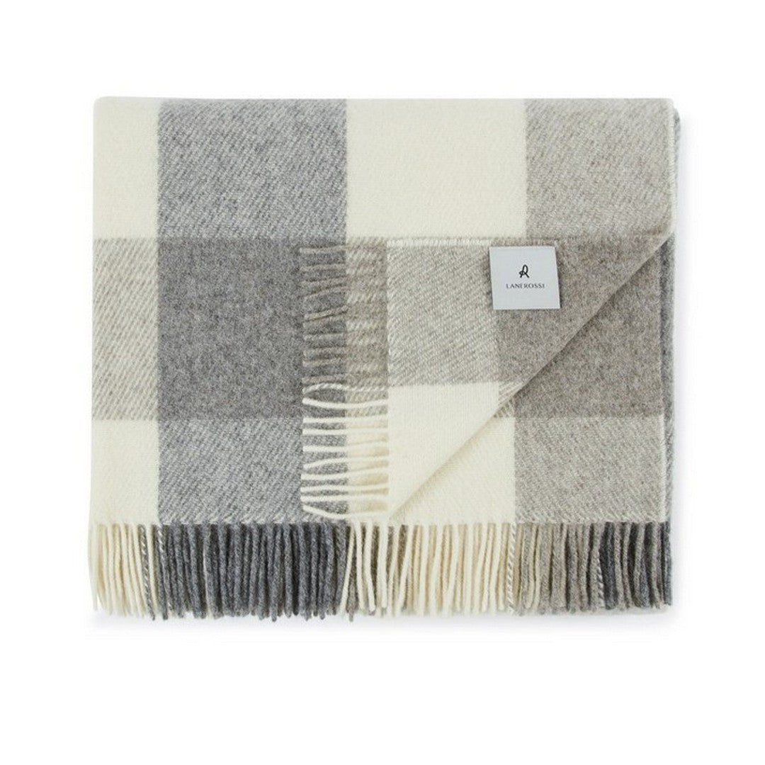 Lanerossi Plaid 100% Lana Vergine Adamello Check 220x250