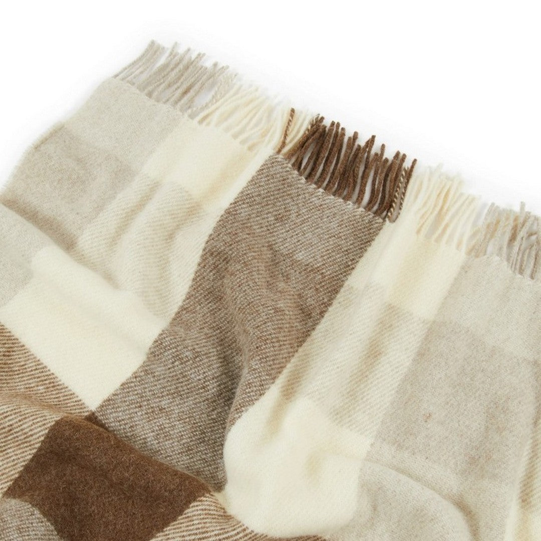 Lanerossi Plaid 100% Lana Vergine Adamello Check 220x250