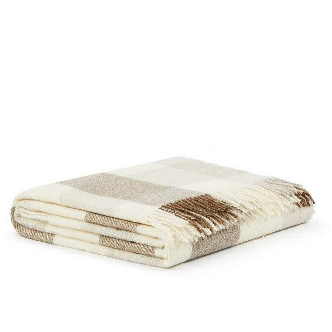 Lanerossi Plaid 100% Lana Vergine Adamello Check 220x250