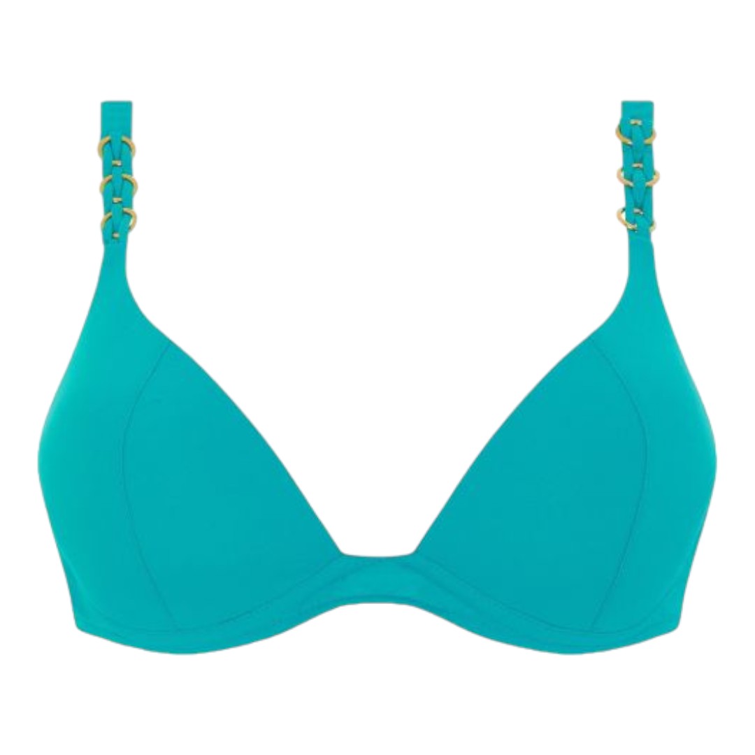 Chantelle Top Bikini Donna Push Up Celestial Laguna - C17T20-0G3