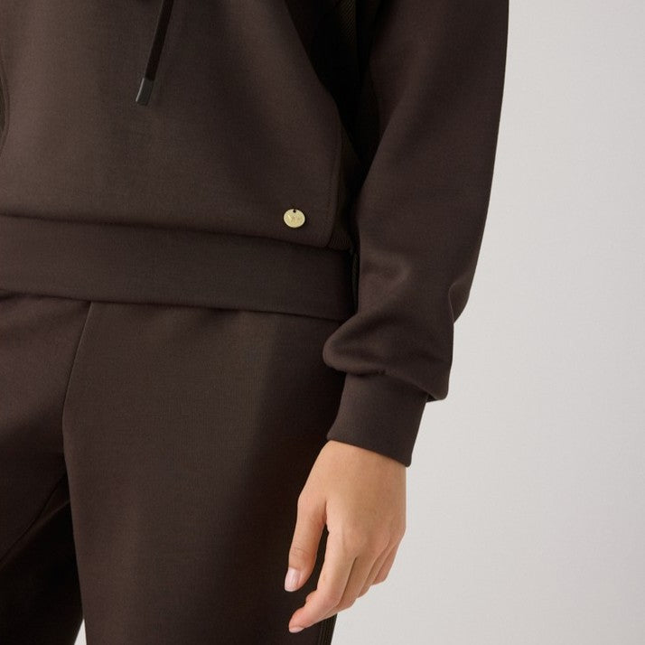 Ysabel Mora Felpa Donna con Cappuccio e Maniche a Sbuffo - 70745
