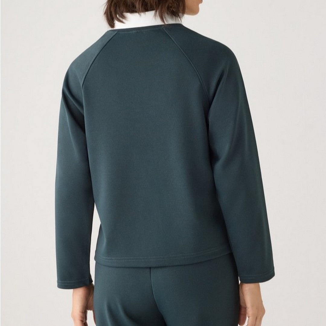 Ysabel Mora Maglione Donna in Piqué con Collo Alto - 70750