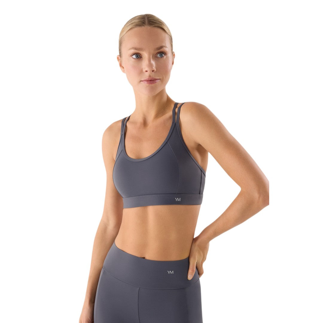 Ysabel Mora Compressive Top Sportivo Donna Supporto Medio Incrociato - 70968