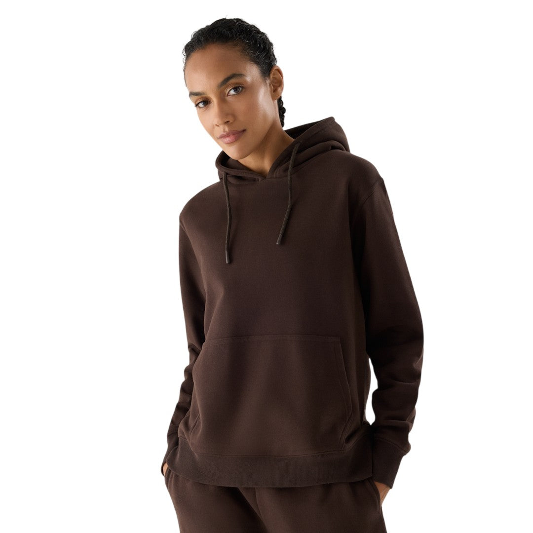 Ysabel Mora Slowloom Felpa Donna con Cappuccio e Interno Felpato - 70979