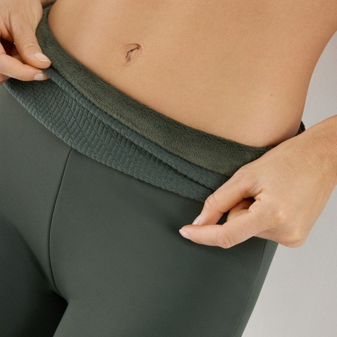 Ysabel Mora Leggings Termici Donna a Vita Alta Svasati Ultra Thermal - 70994