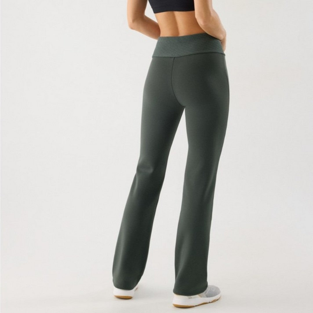 Ysabel Mora Leggings Termici Donna a Vita Alta Svasati Ultra Thermal - 70994