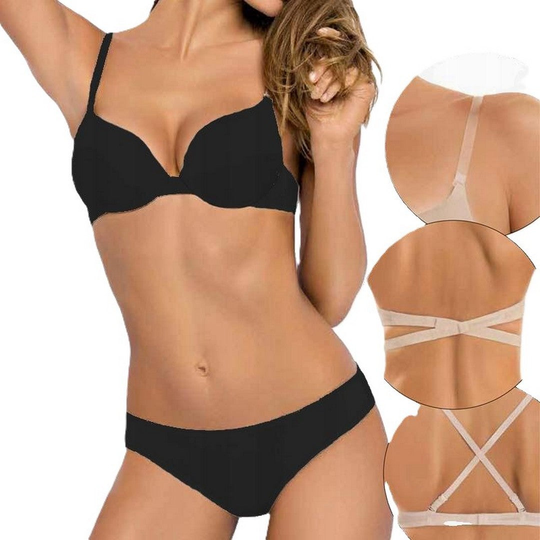 Si è Lei reggiseno donna preformato multifunzione coppa graduata