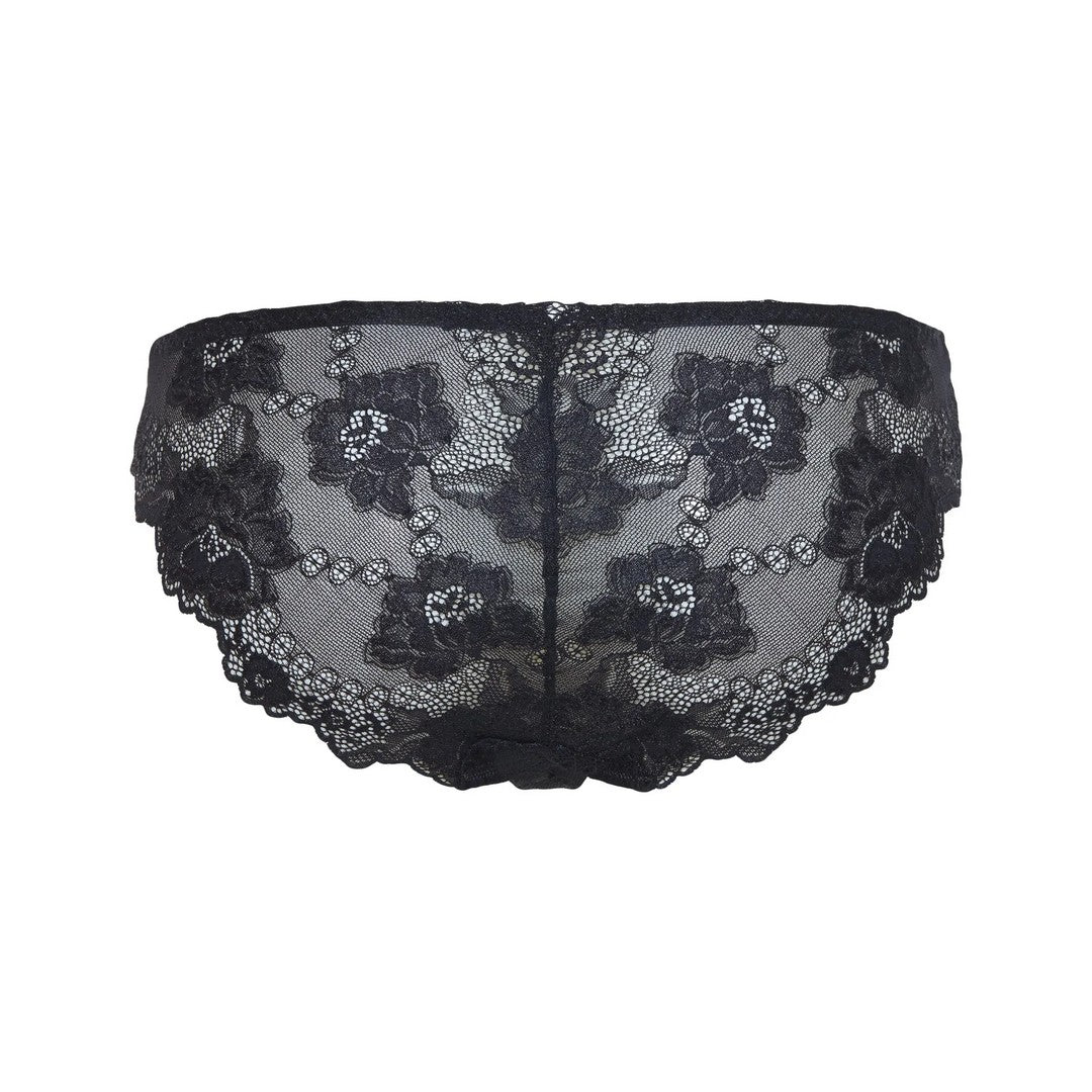 Lormar slip donna in pizzo perfect nero