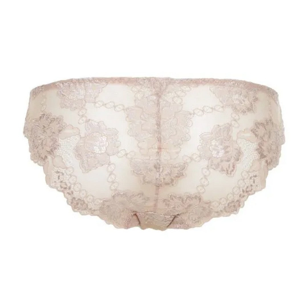 Lormar slip donna in pizzo perfect noisette