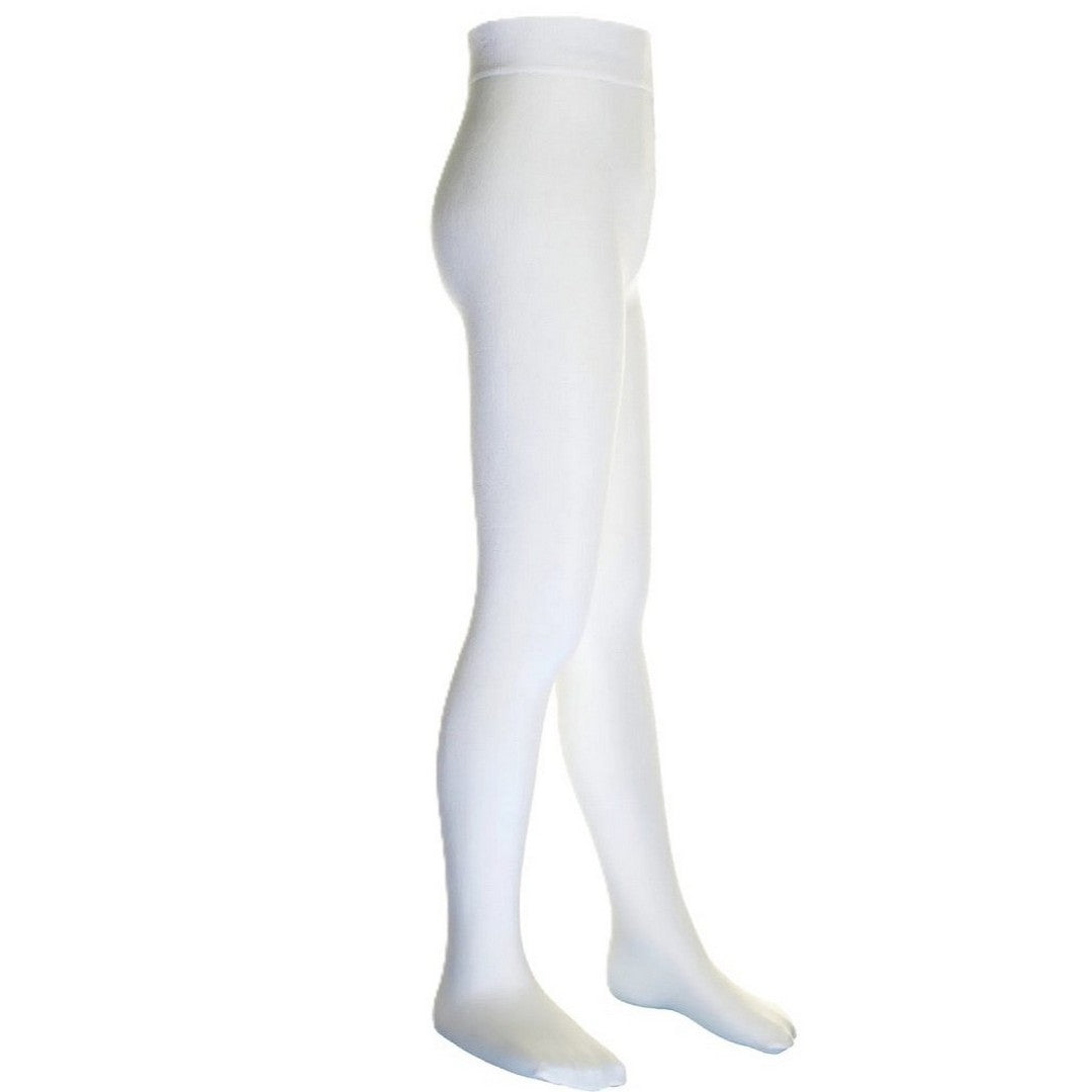 Vignoni Collant Bambina 200 Denari in Microfibra Bianco