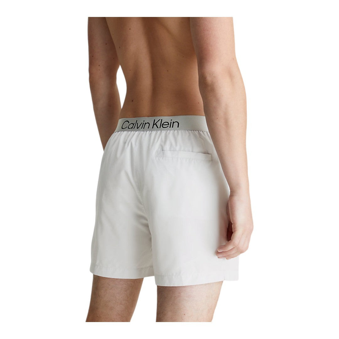 Calvin Klein Beachwear Uomo Costume Medium Drawstring - KM0KM00945-CHZ