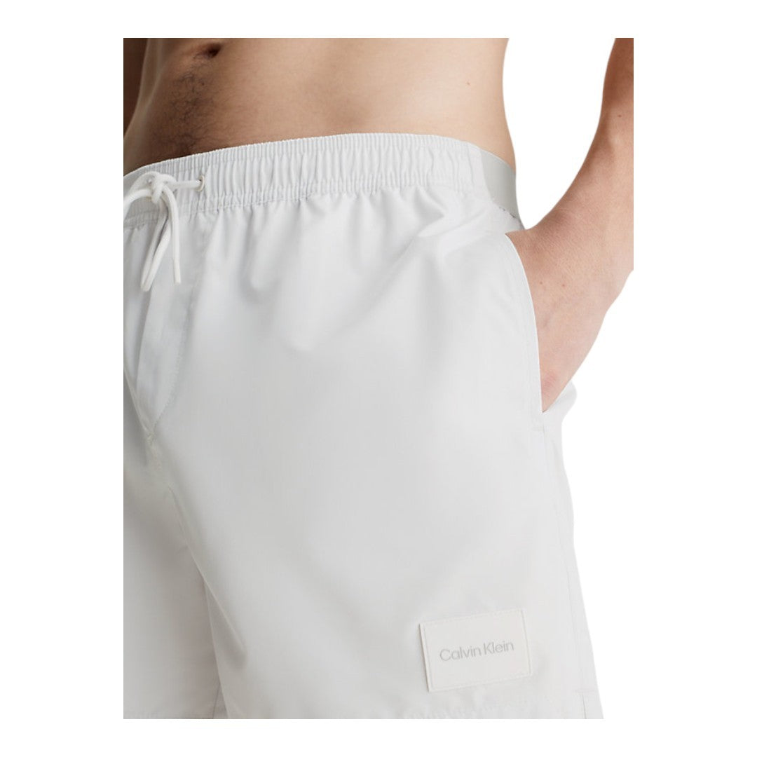 Calvin Klein Beachwear Uomo Costume Medium Drawstring - KM0KM00945-CHZ