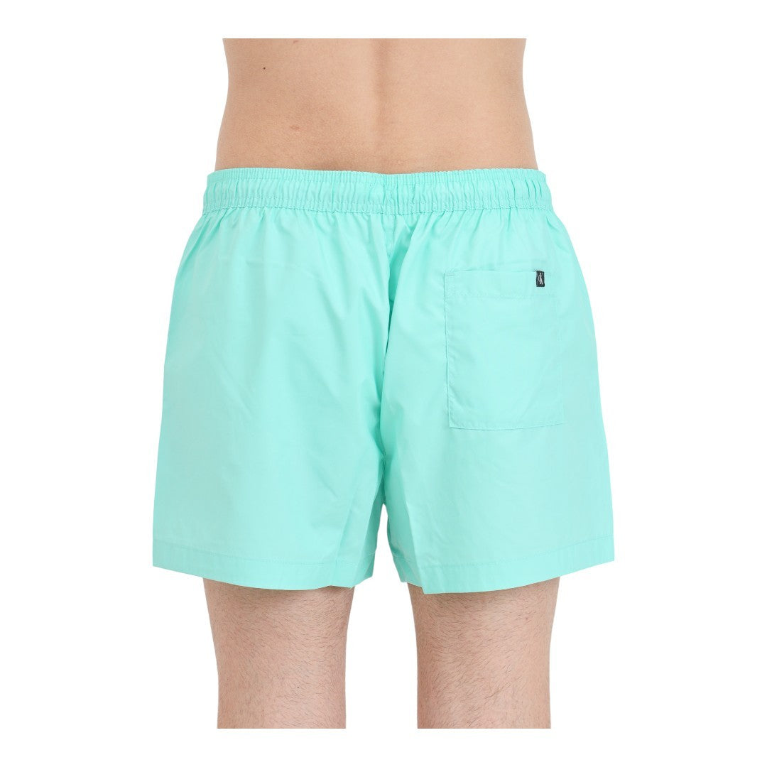 Calvin Klein Beachwear Uomo Costume Short Drawstring - KM0KM00967-LB9