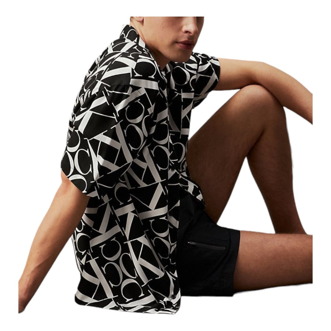 Calvin Klein Beachwear Uomo Camicia Da Spiaggia - KM0KM00970-0GK
