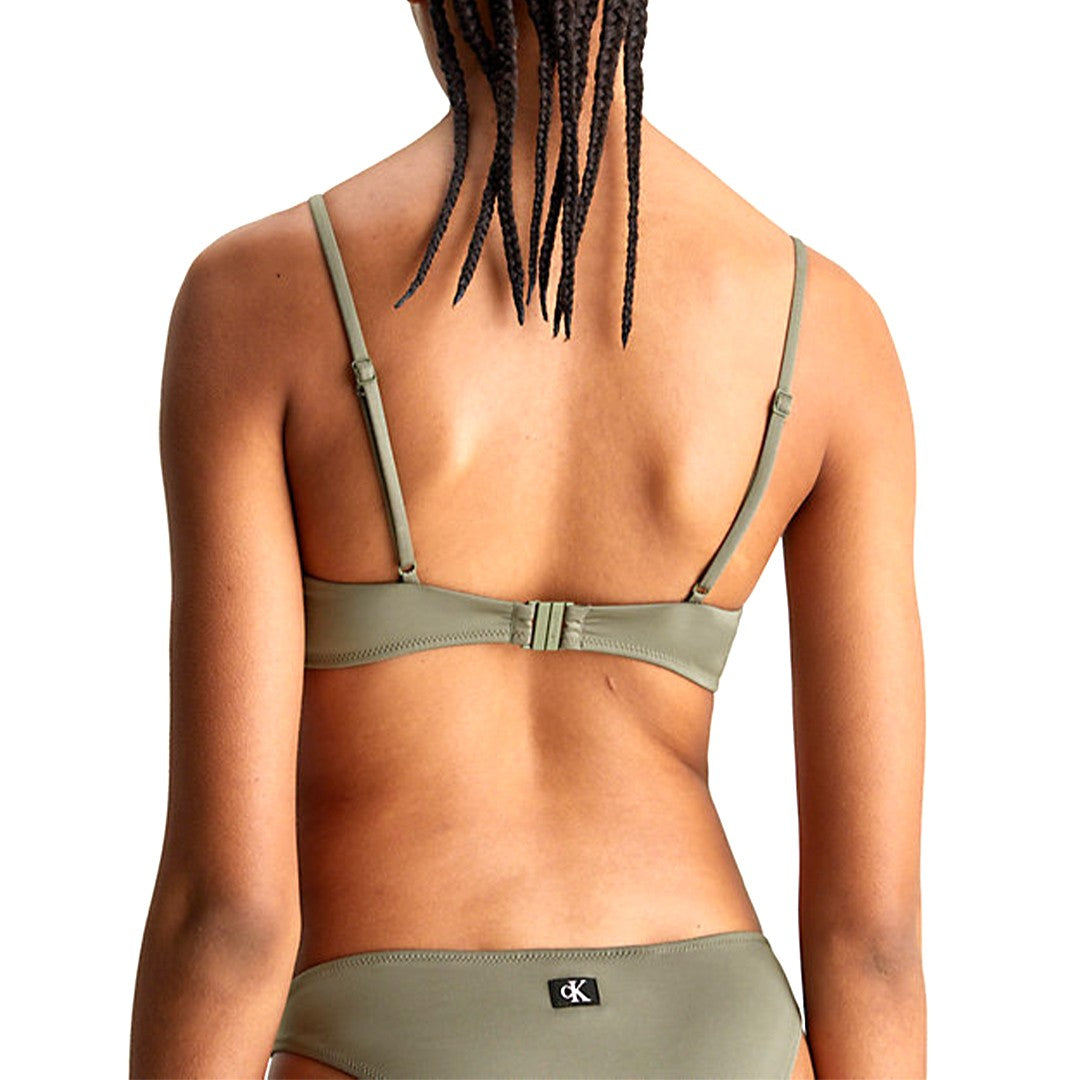 Calvin Klein Donna Beachwear Bikini A Balconcino CK Monogram - KW0KW02345-LDY