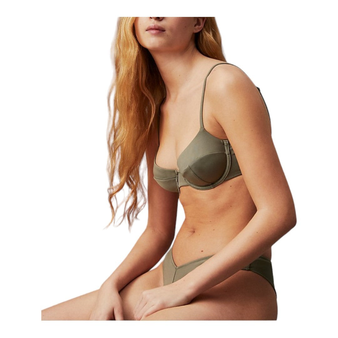 Calvin Klein Beachwear Donna Slip Bikini Brasiliano - KW0KW02350-LDY