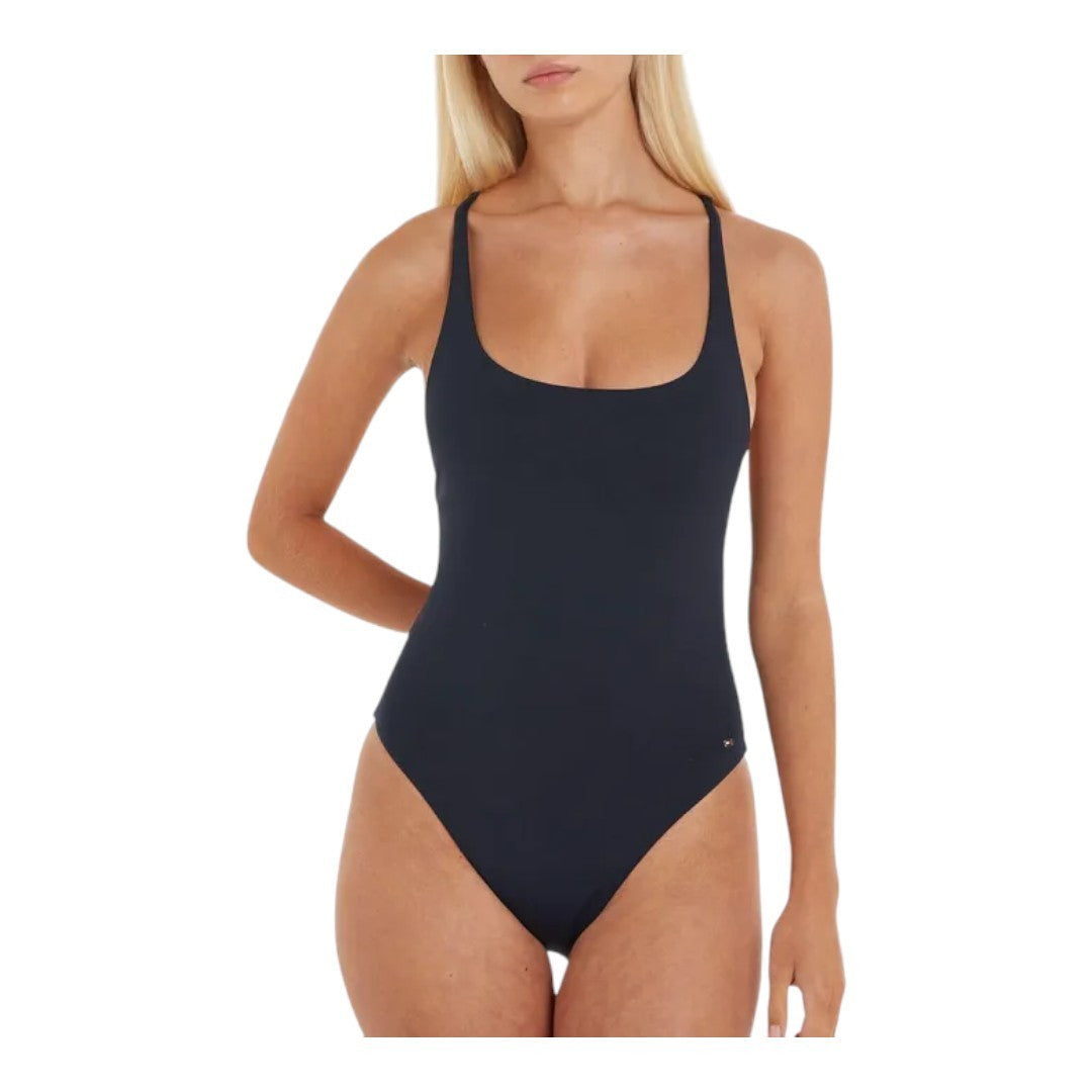 Tommy Hilfiger Beachwear Racerback One Piece UW0UW05299-DW5