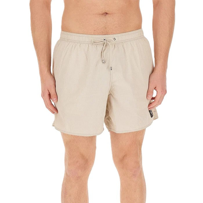 Emporio Armani Boxer Beachwear uomo textured - 211740 4R419 00040