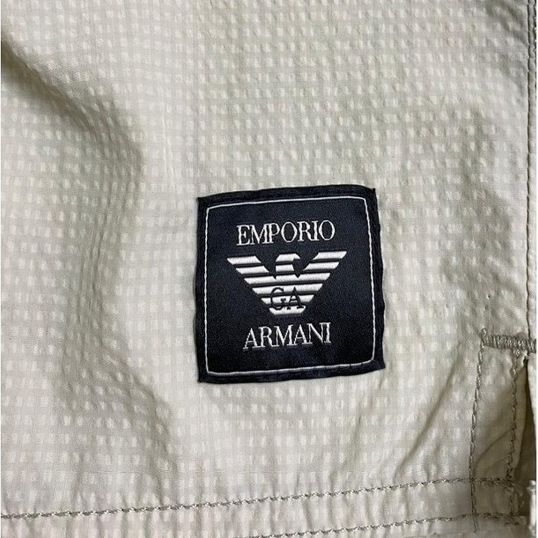Emporio Armani Boxer Beachwear uomo textured - 211740 4R419 00040