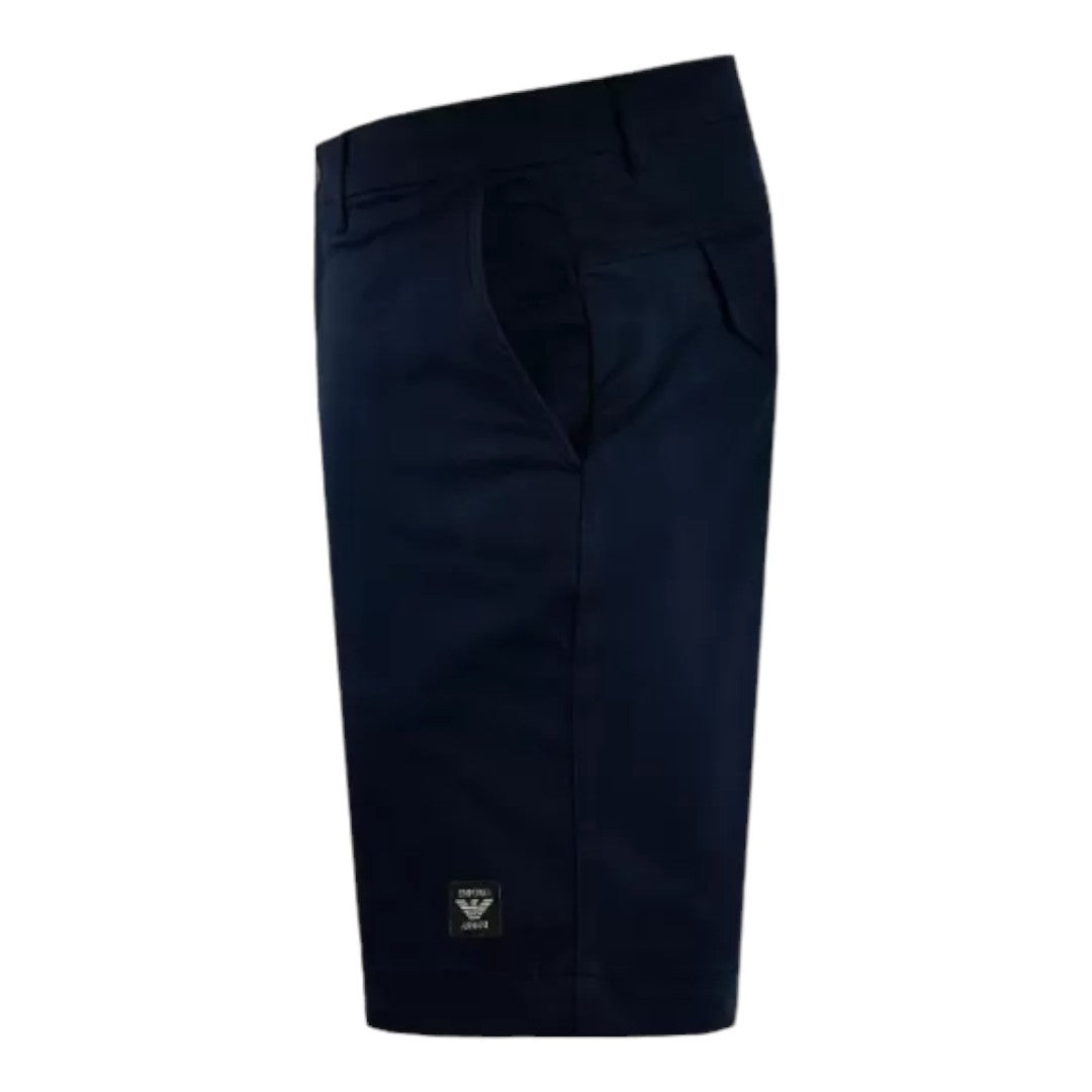 Emporio Armani Uomo Bermuda Cotone Blu Navy - 211824 4R471 06935