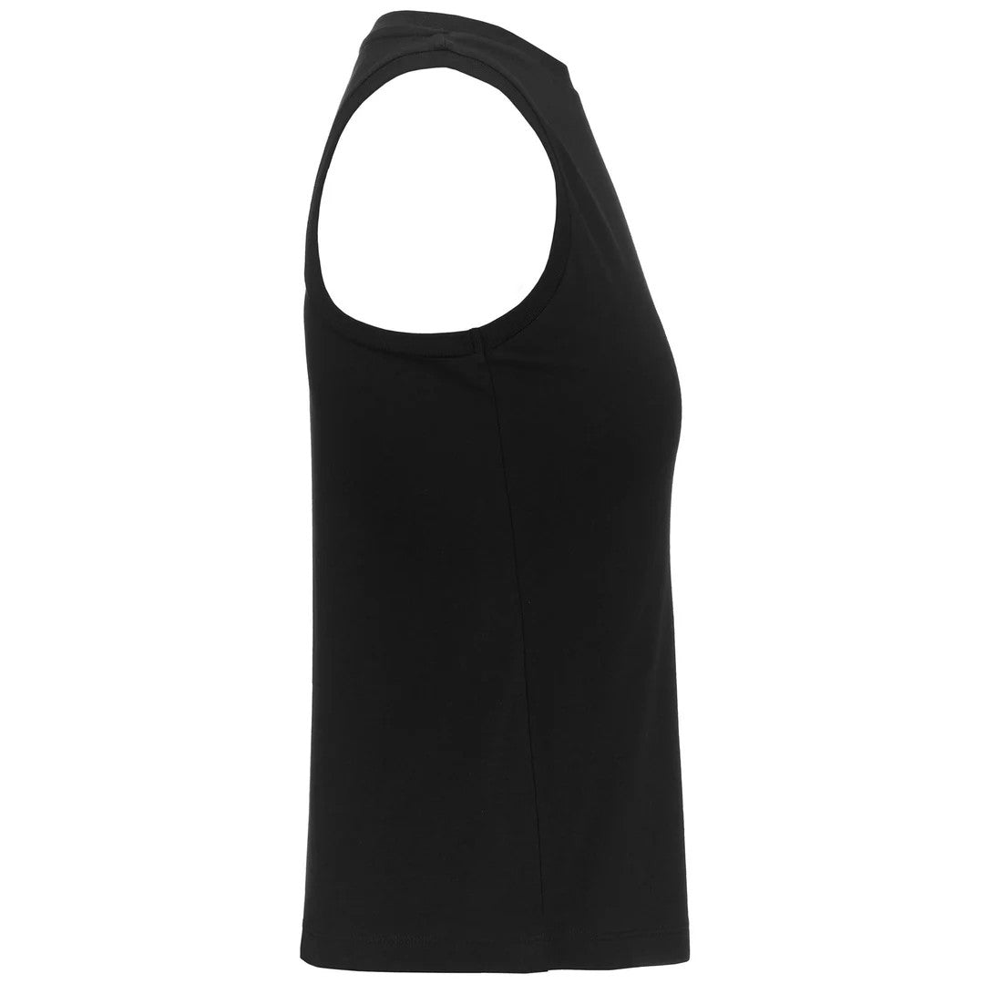 Kappa Canotta Donna Logo Fadiaf Nero - 381P5WW-005