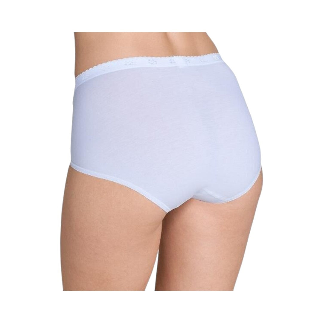 Sloggi Donna Chic Maxi Cotone elasticizzato bianco