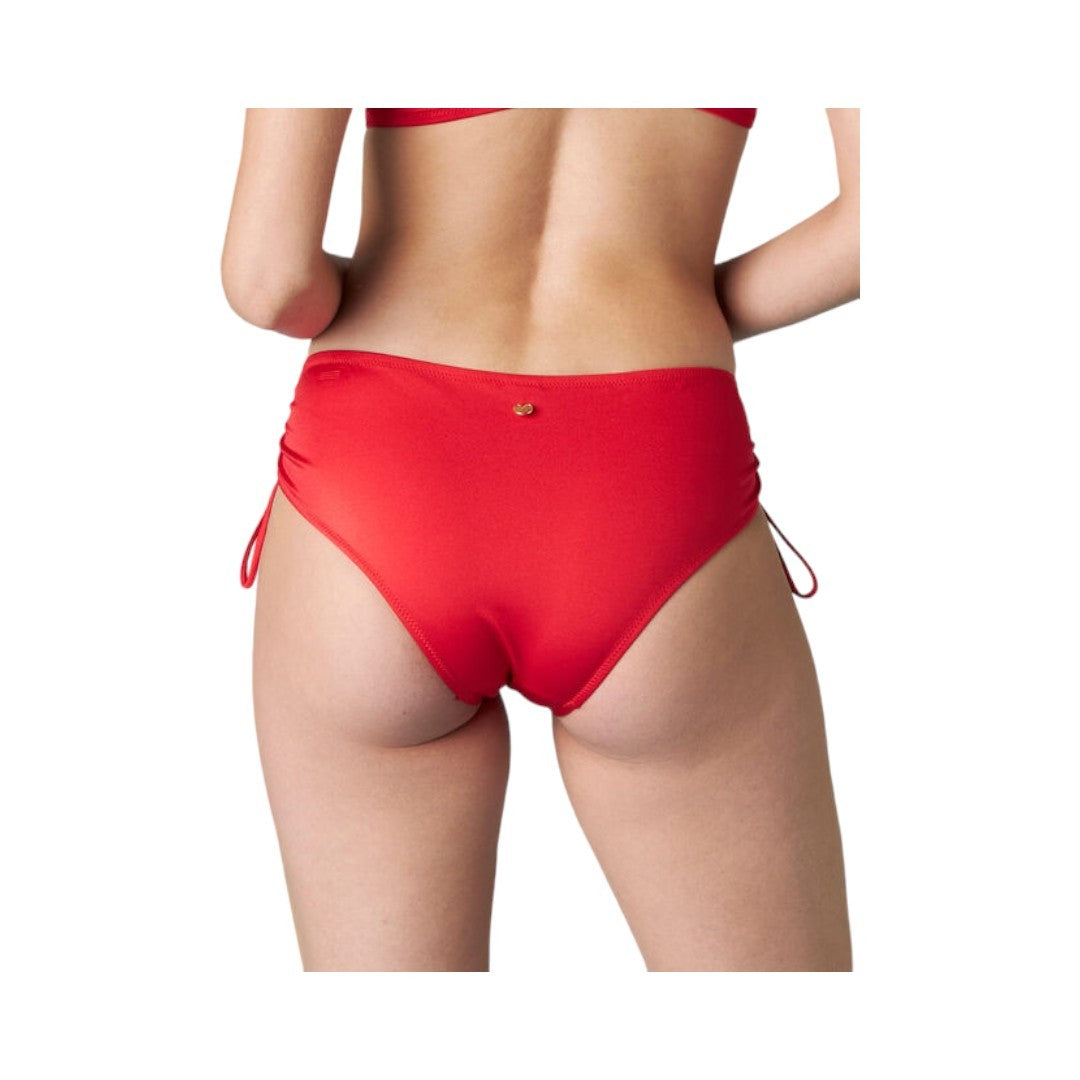 Lovable Costume slip Donna con coulisse Fancy Shiny Micro, rosso - L0D45-008