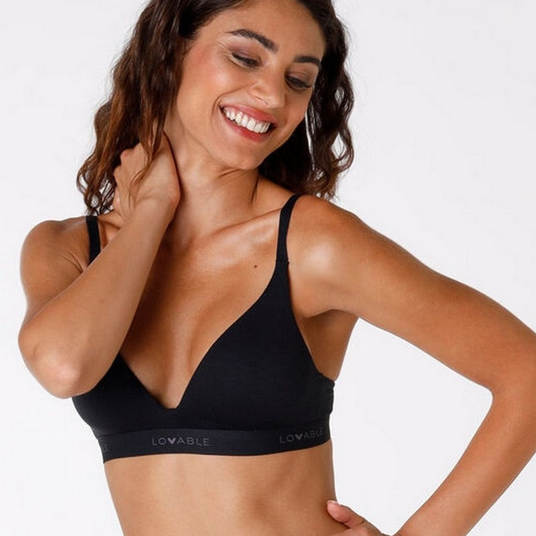 Lovable Donna Reggiseno triangolo imbottito senza ferretto L0CDD