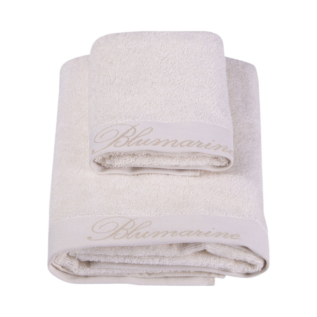 Blumarine Set Asciugamani Avorio - 7947105