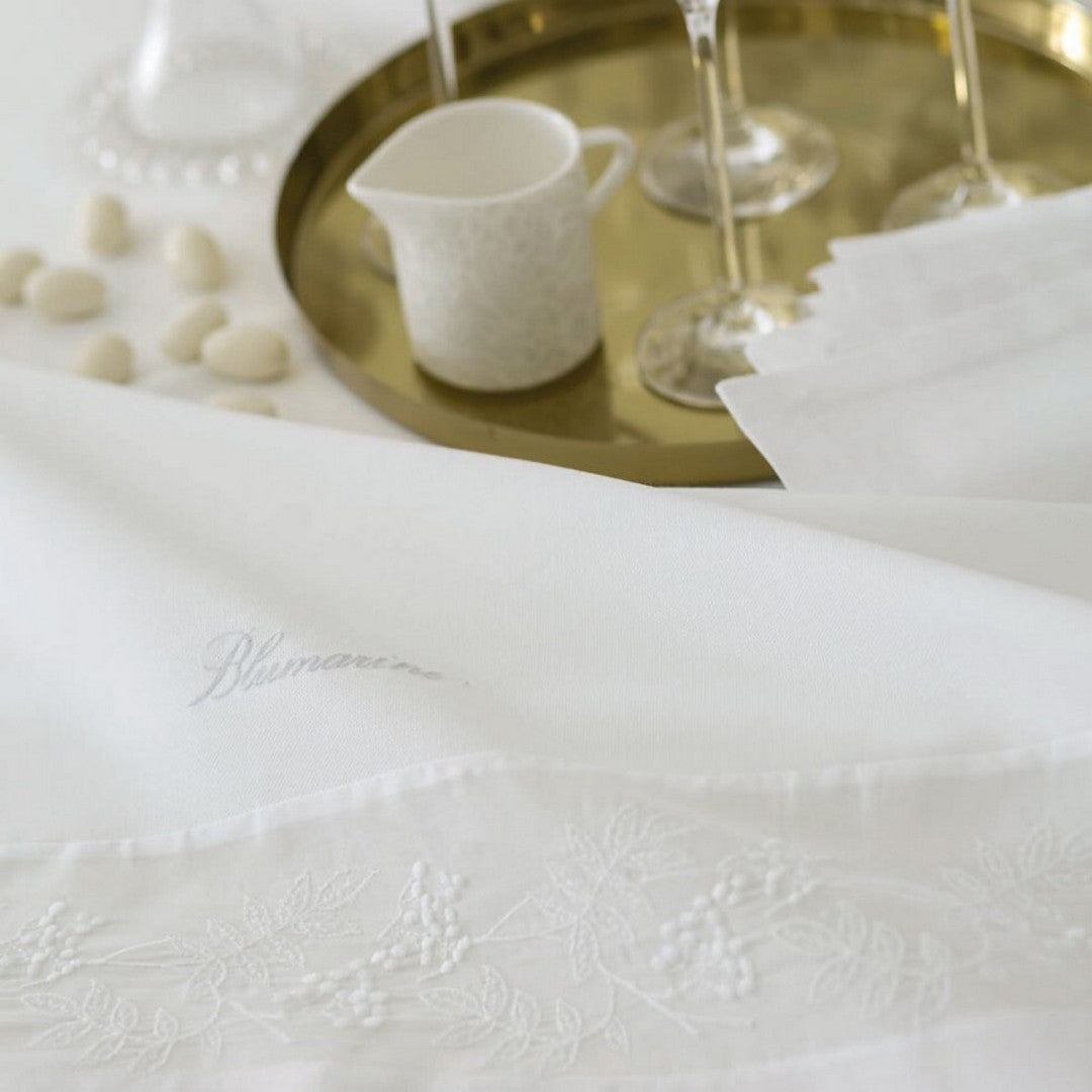 Blumarine Tovaglia da Cerimonia Bianca - 8021564502900