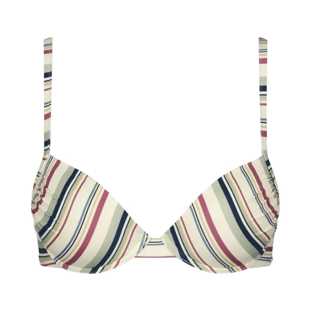 Triumph Top Bikini Donna Coppa Ferretto Stripes - 10207611 M001