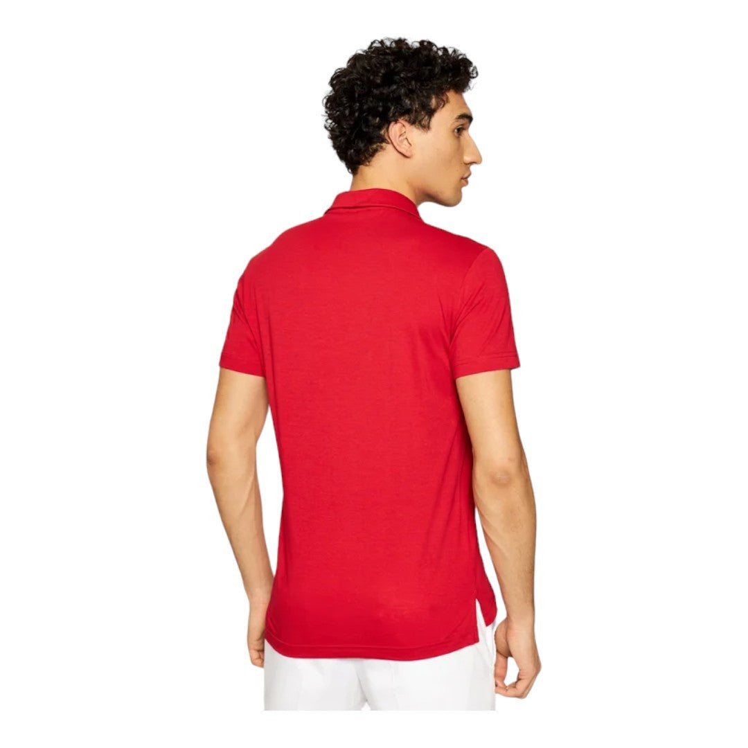 Emporio Armani Polo Uomo Beachwear Rosso - 211837 1P472 06574