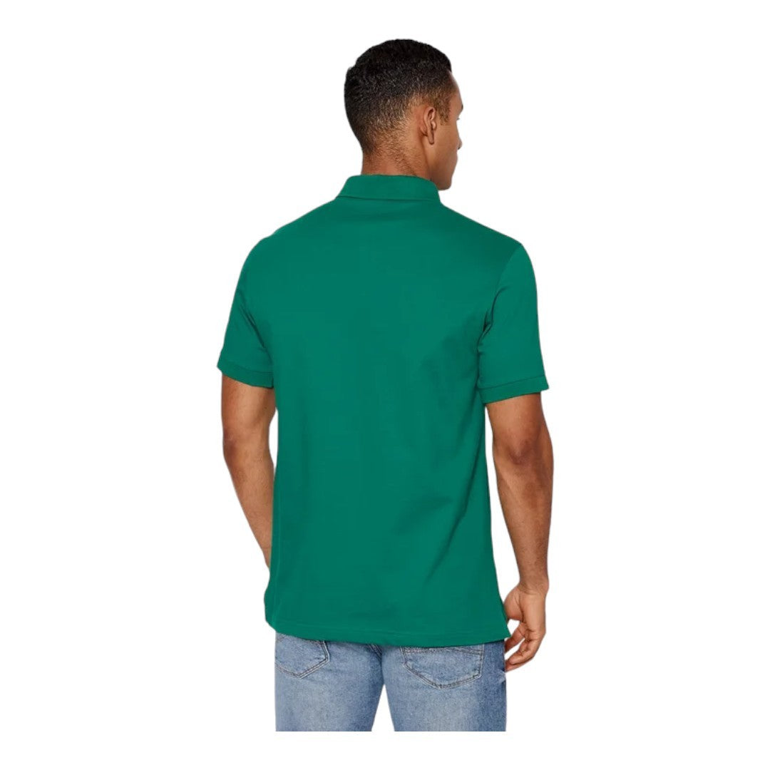 Emporio Armani Polo Uomo Beachwear Piquet Verde - 211804 2R461 01185
