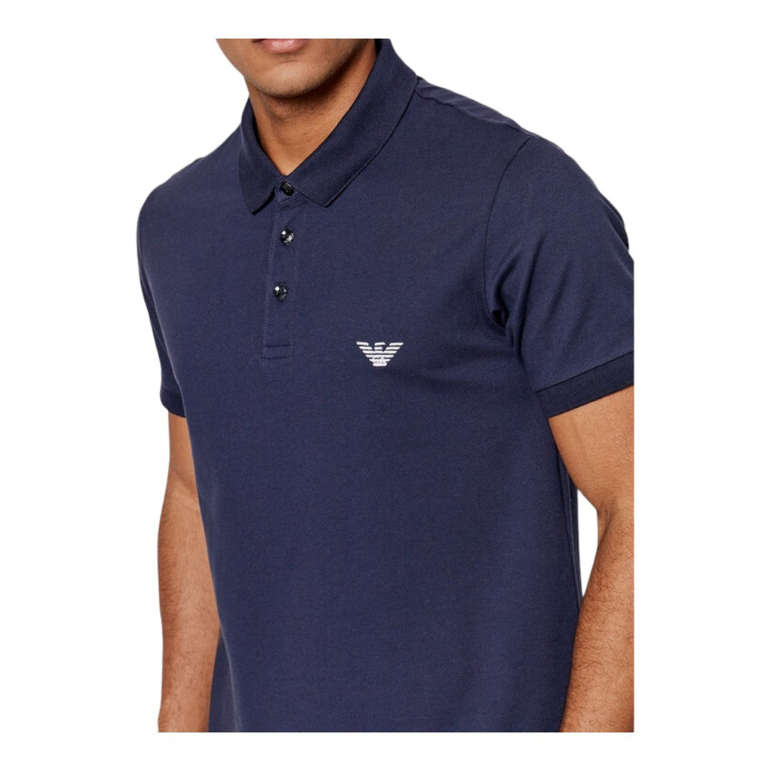 Emporio Armani Polo Uomo Beachwear Piquet - 211804 2R461 06935