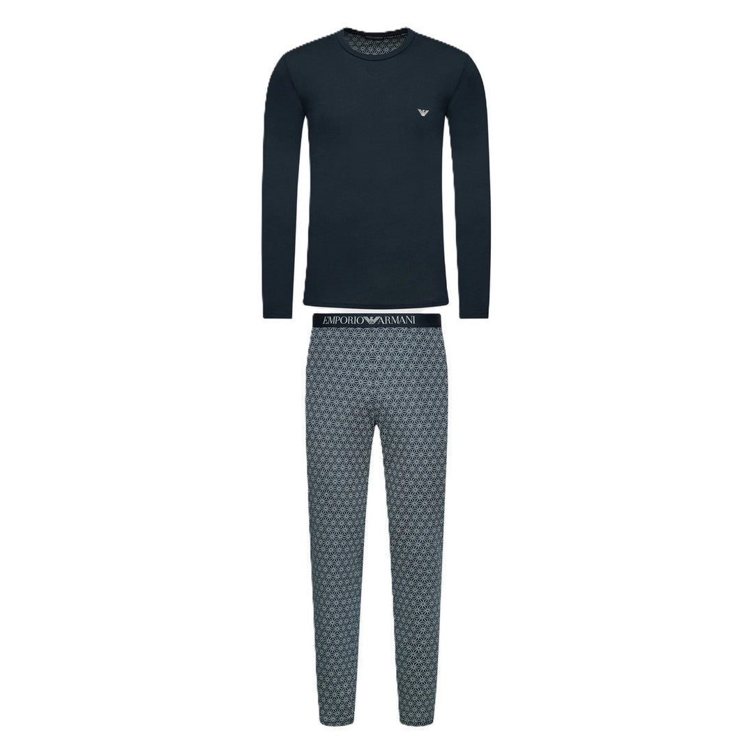 Pigiama Uomo lungo Emporio Armani Cotone Print Pants-EA 111791-2R567-96235
