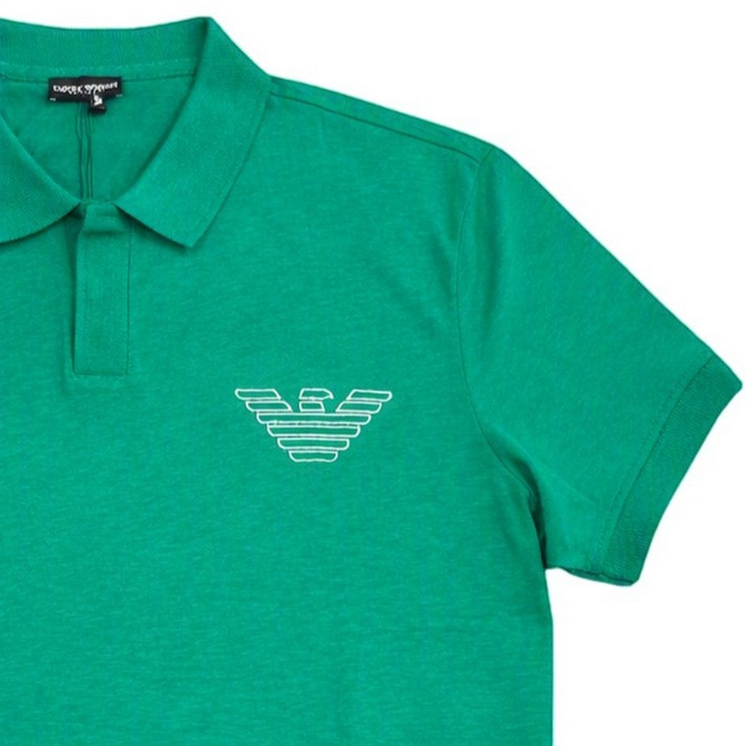 Emporio Armani Polo Uomo Beachwear Jersey di Cotone - 211854 2R472 01185