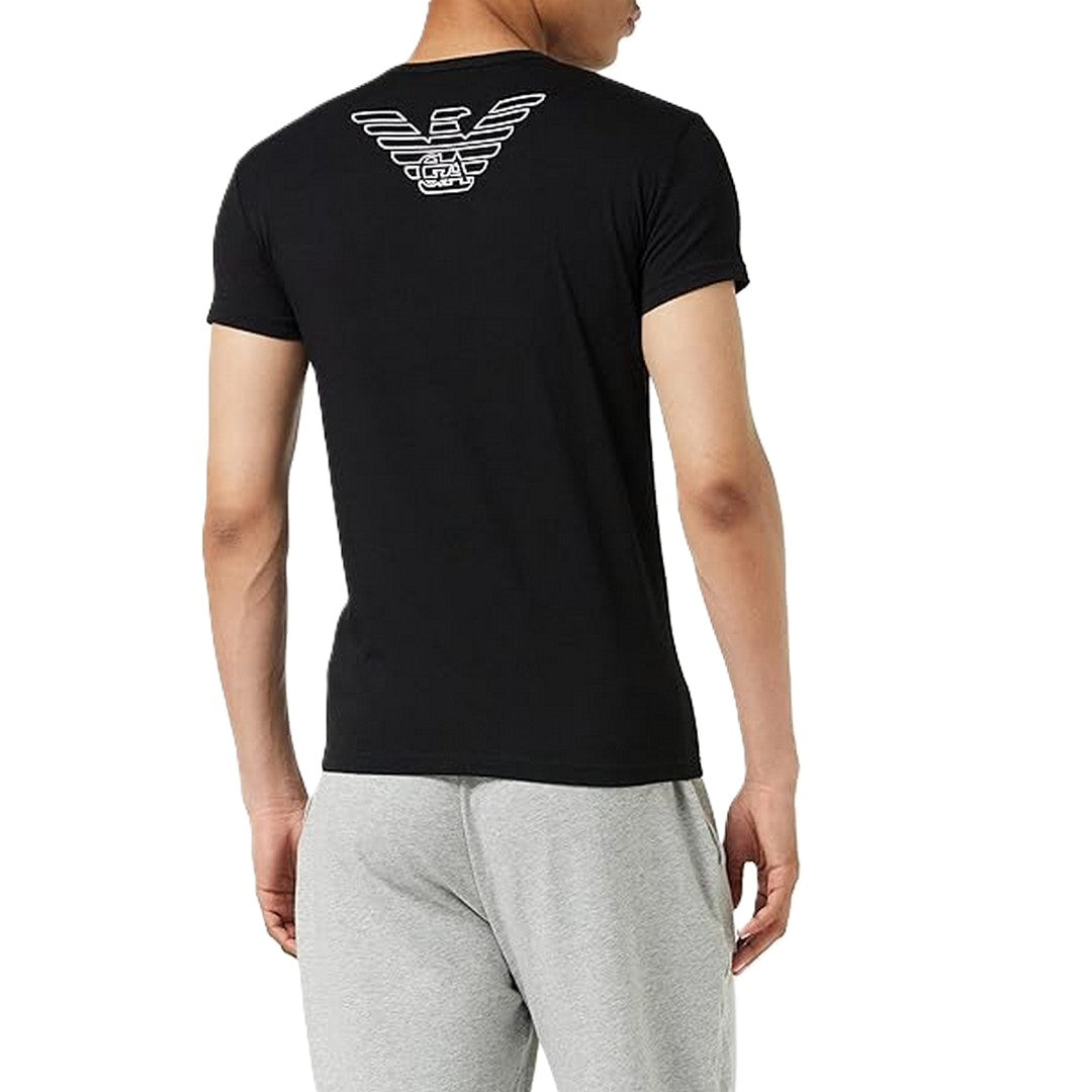 Emporio Armani T-Shirt Uomo con maxi aquila - 111035 CC735 00020