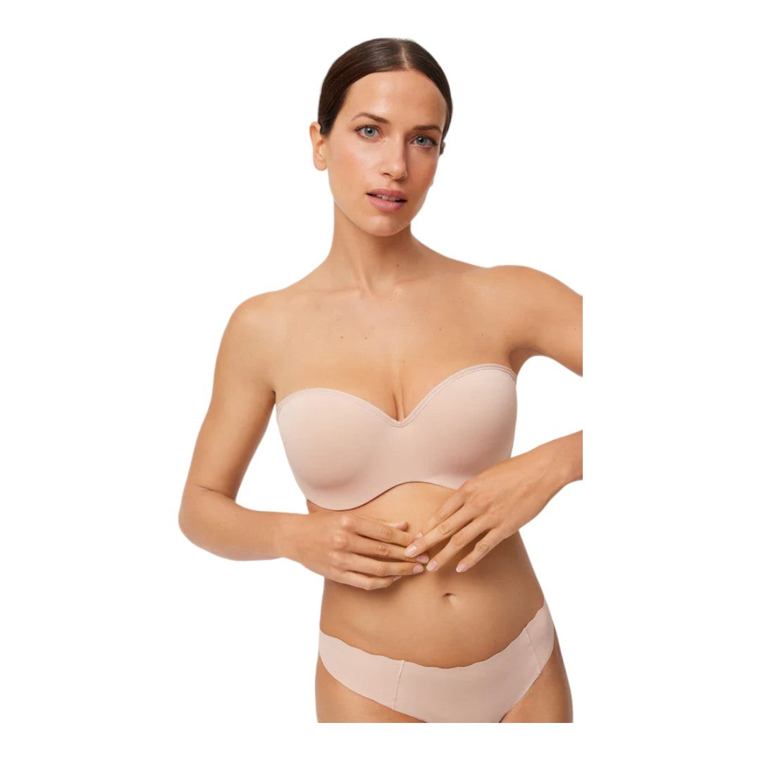 Ysabel Mora Reggiseno Donna Senza Bretelle - Multiposizione 10123 - NUDE