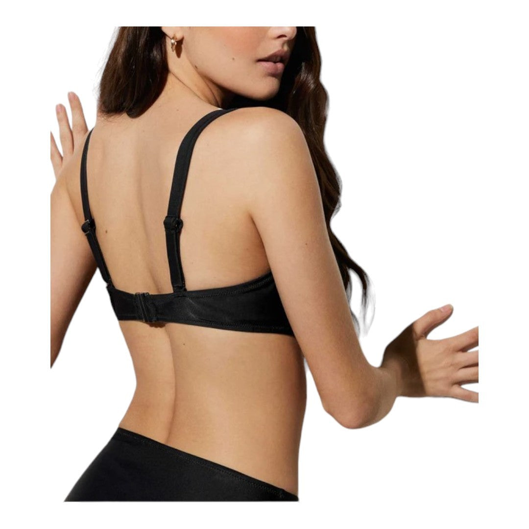 Ysabel Mora Top Donna Ferretto Riduttore - 82557 - NERO