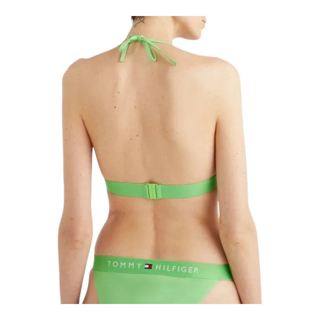 Tommy Hilfiger Bikini Top Donna Verde - UW0UW04109-LWY
