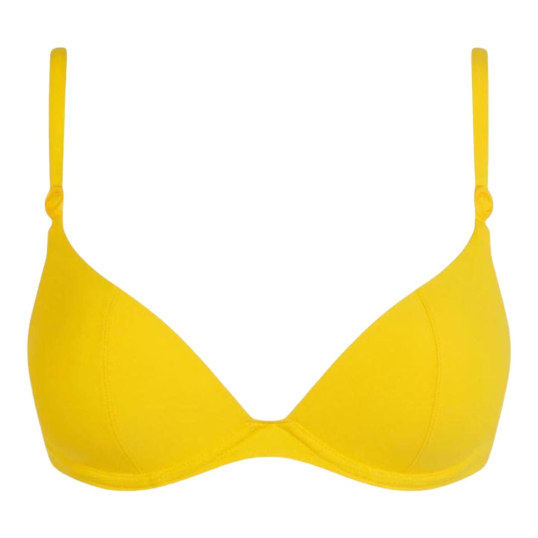 Top Bikini Push Up Celestial Giallo Limone